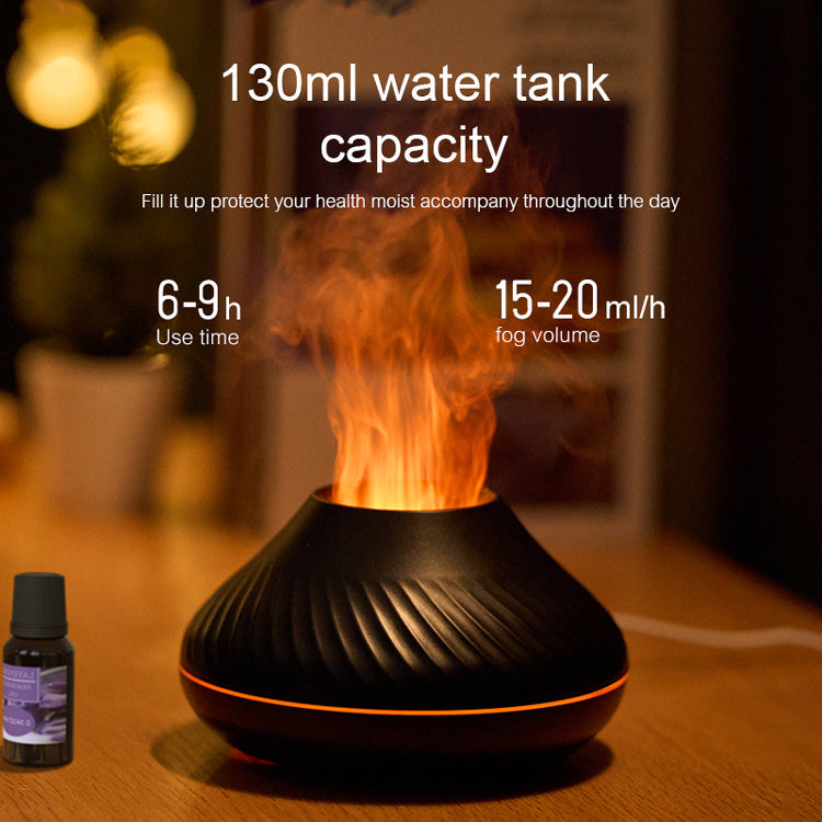 Flame Humidifier Fire Volcano Diffuser Flame