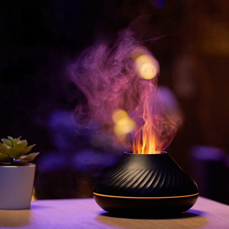 Flame Humidifier Fire Volcano Diffuser Flame